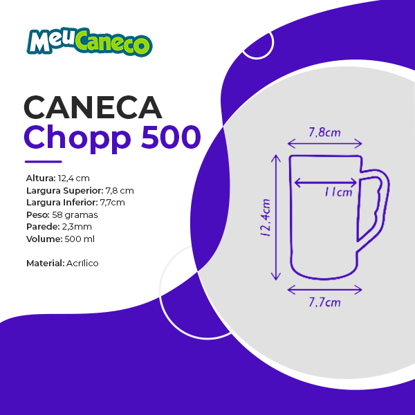 Caneca de Chopp Leitoso - Thumbnail 3