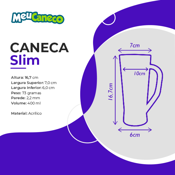 Caneca Slim Bicolor - Thumbnail 3