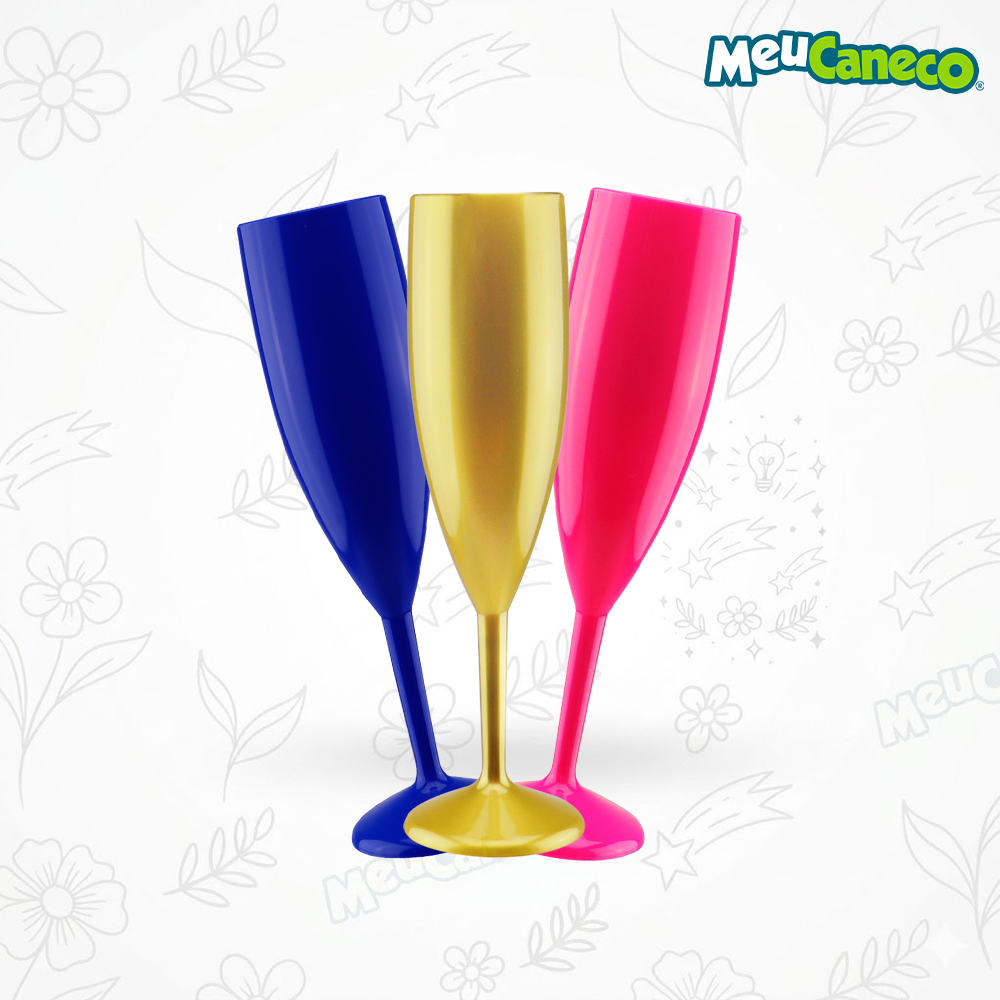 Taça de Champagne Leitoso / Translúcido - Thumbnail 2
